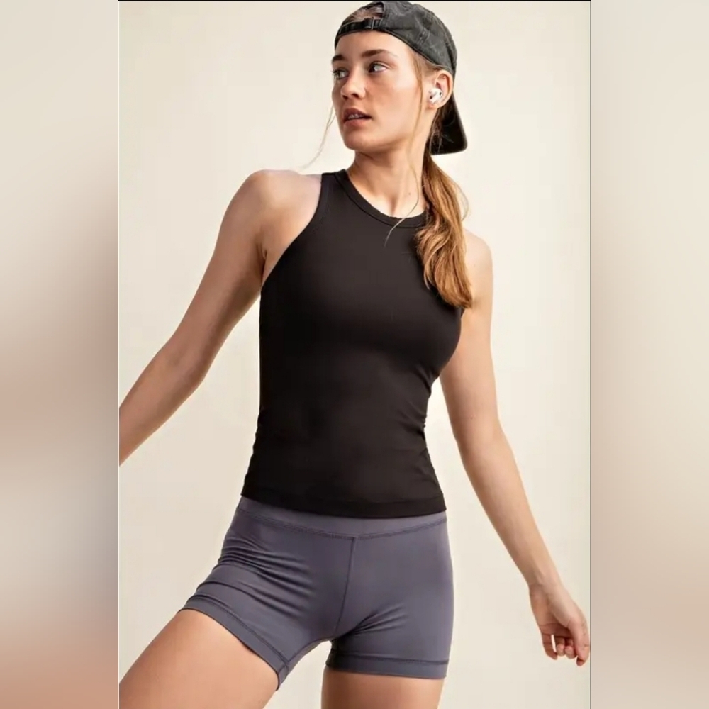 Sleeveless Racer Back Butter Soft Tank Top